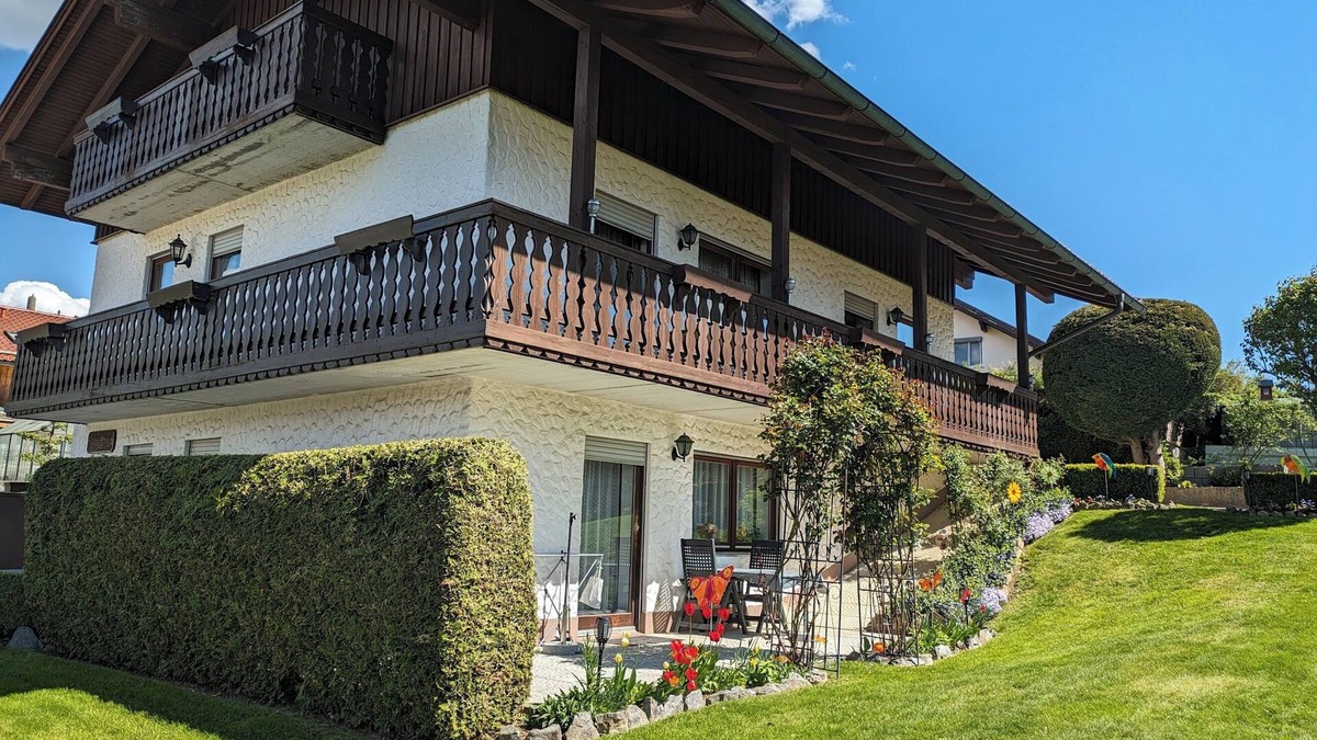Arnbruck Apartment | Apartment BAUER Arnbruck in the Bavarian Forest, 50 sqm with terrace and garden