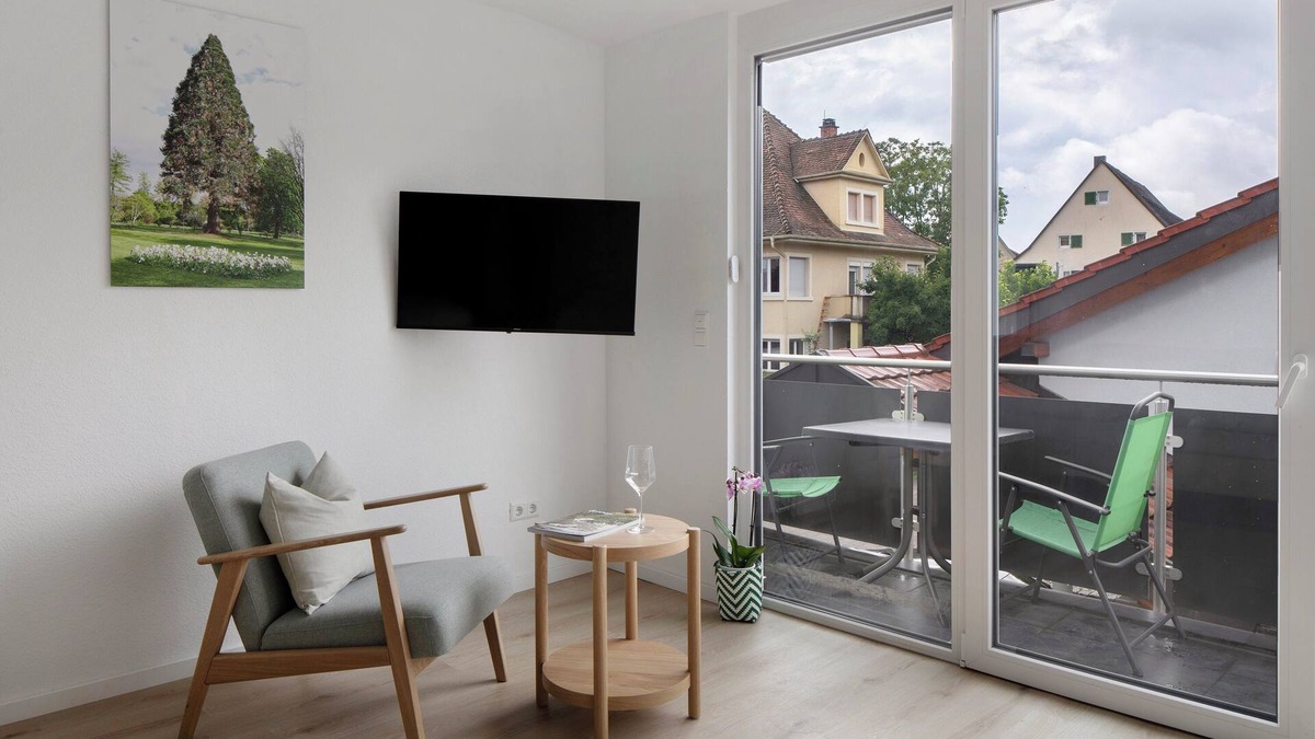 Bad Krozingen Apartment | Apartment 'Blauen' with balcony and Wi-Fi