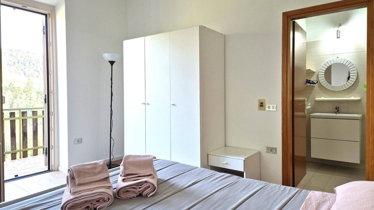 Sanzeno Apartment | Apartment 'Casa Maia - Grillo' with Mountain View, Shared Terrace and Wi-Fi