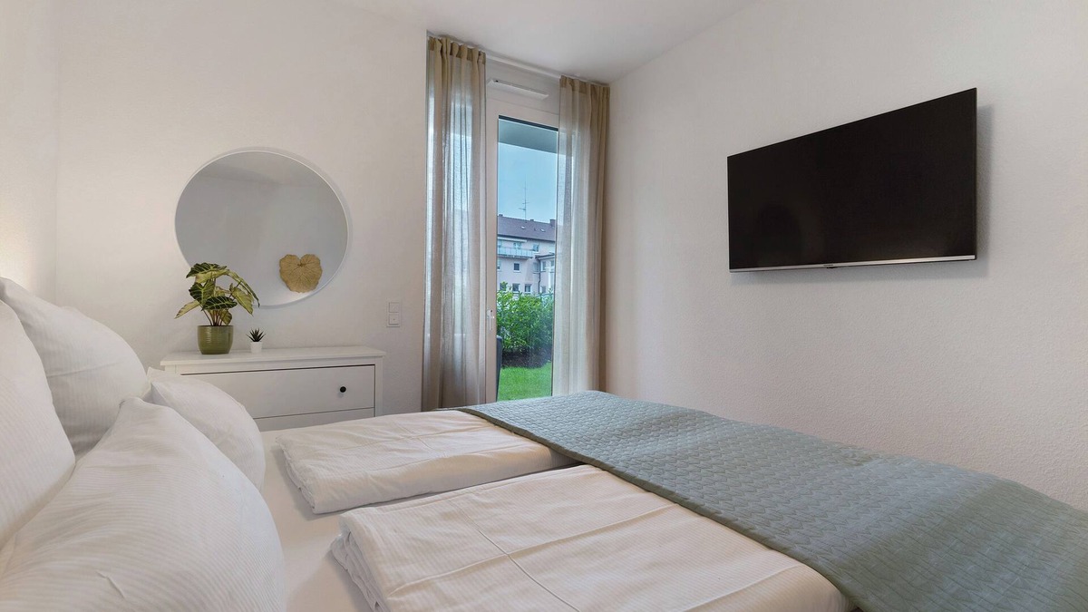 Unterwiehre-Nord Apartment | Apartment 'Km Style Nr 2' with Shared Terrace, Balcony and Wi-Fi
