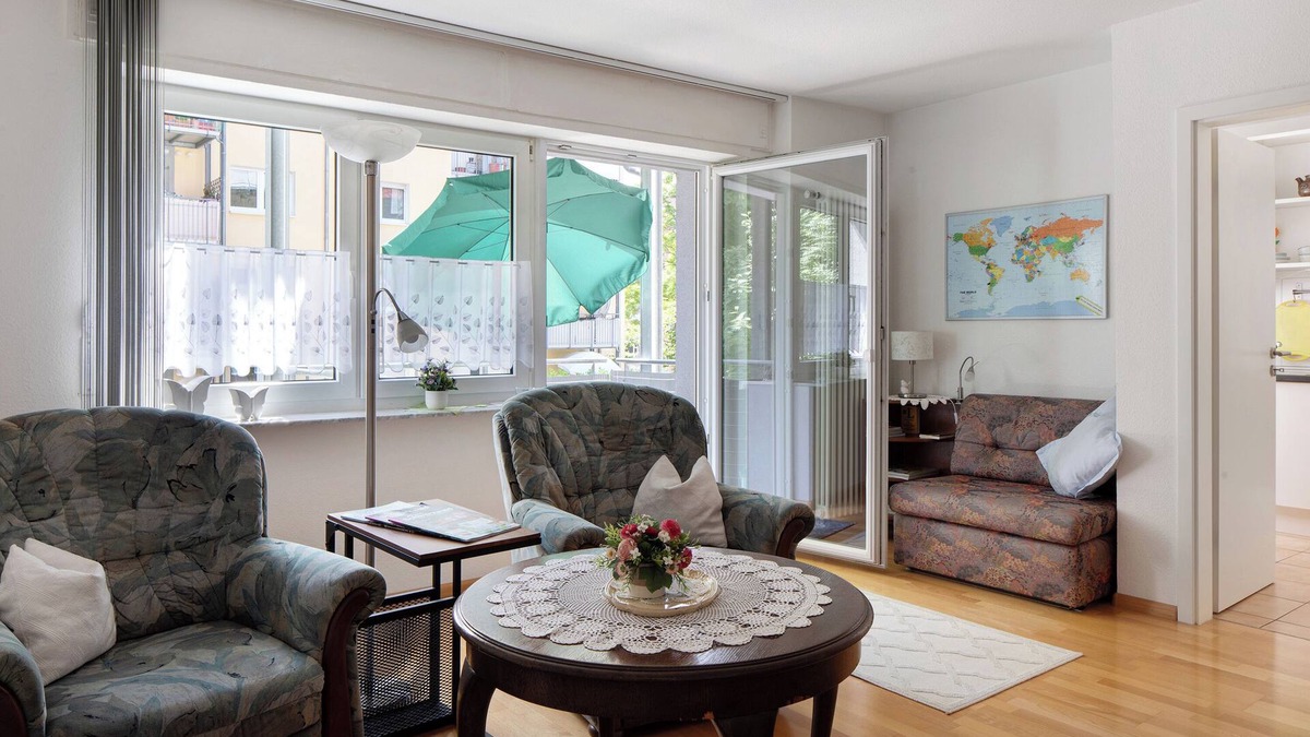 Stuhlinger-Eschholz Apartment | Apartment 'Ardoma' with Balcony and Wi-Fi