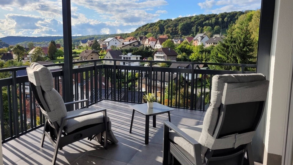 Altenbeken Apartment | Apartment "Egge Resort 7Y" with Balcony & Wi-Fi