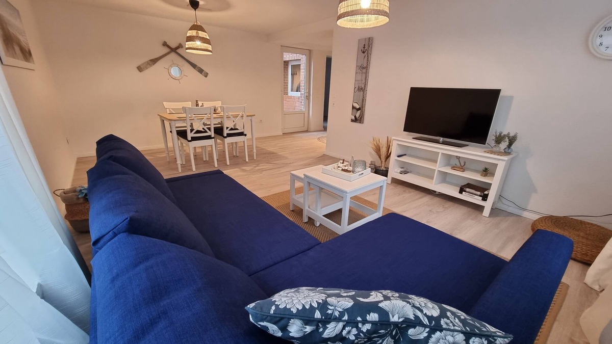 Ihlienworth Apartment | Apartment Elwetritsch EG at the North Sea