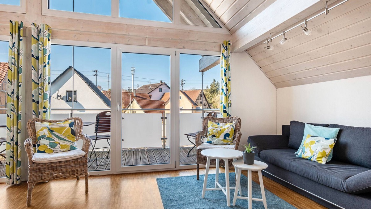 Neipperg Apartment | Apartment 'Ferienwohnung Riesling' with Balcony and Wi-Fi