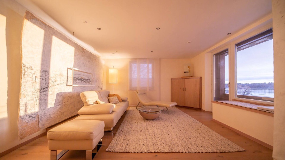 Pelham Apartment | Apartment 'Ferienwohnung Weitblick' with Lake View, Shared Garden and Wi-Fi