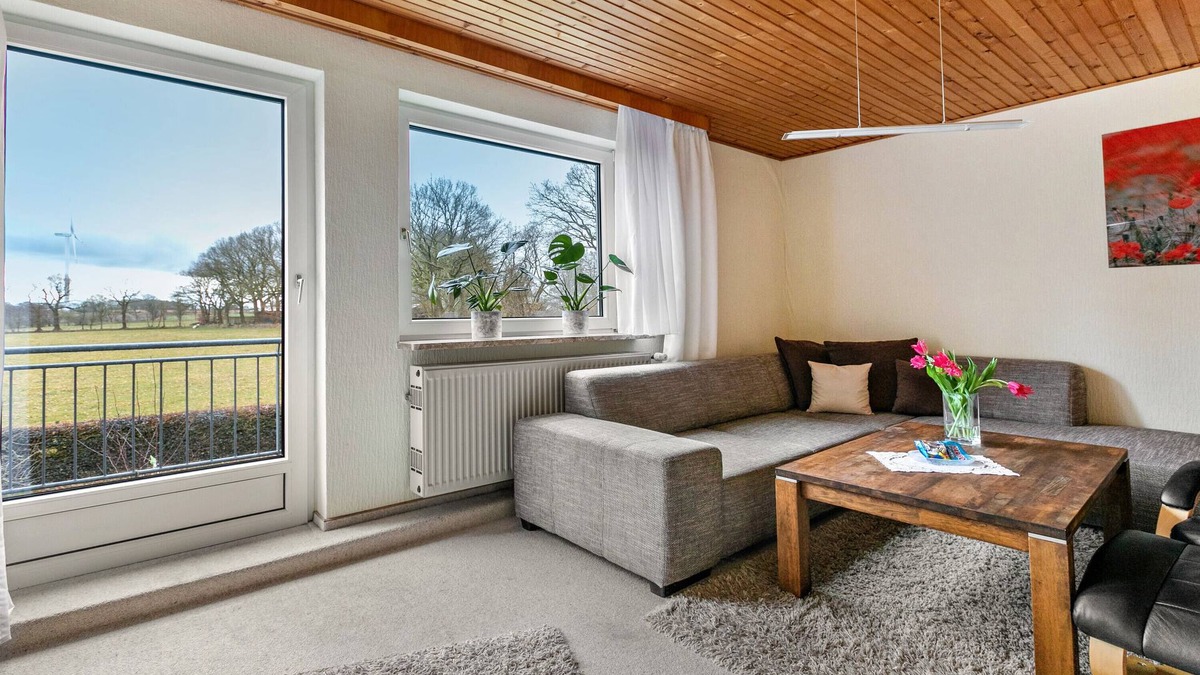 Suderdorf Apartment | Apartment 'Ferienwohnung Kentzler' with Private Terrace, Shared Garden and Wi-Fi