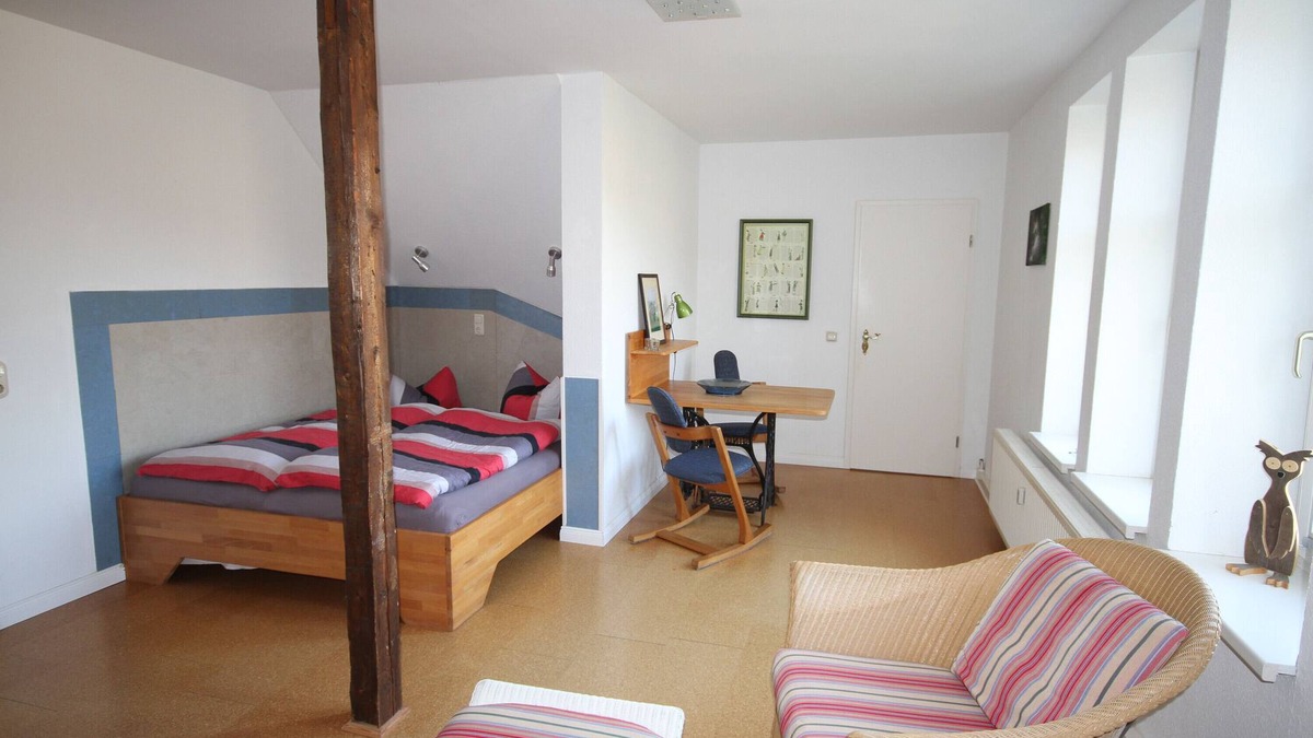 Schierke Apartment | Apartment 'Ferienwohnung Nest' with Shared Terrace, Shared Garden and Wi-Fi