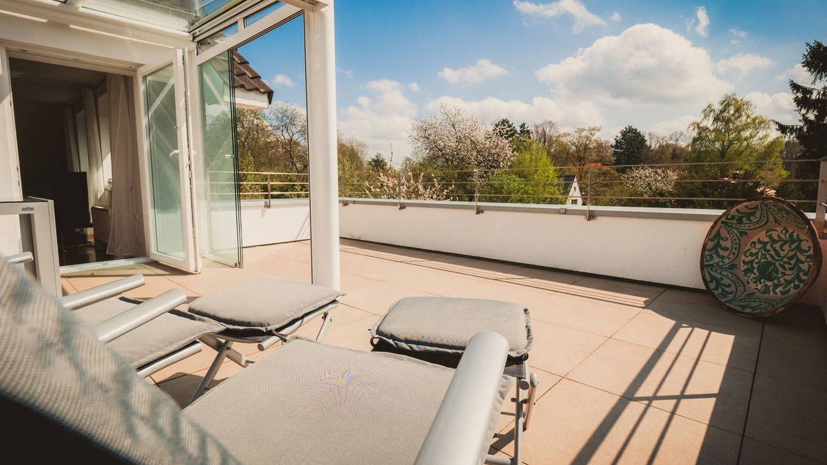 Huxtertor/Muhlentor/Gartnergasse House | Apartment "Flair" 95 m2, 2 bedrooms, roof terrace, winter garden, atmosphere