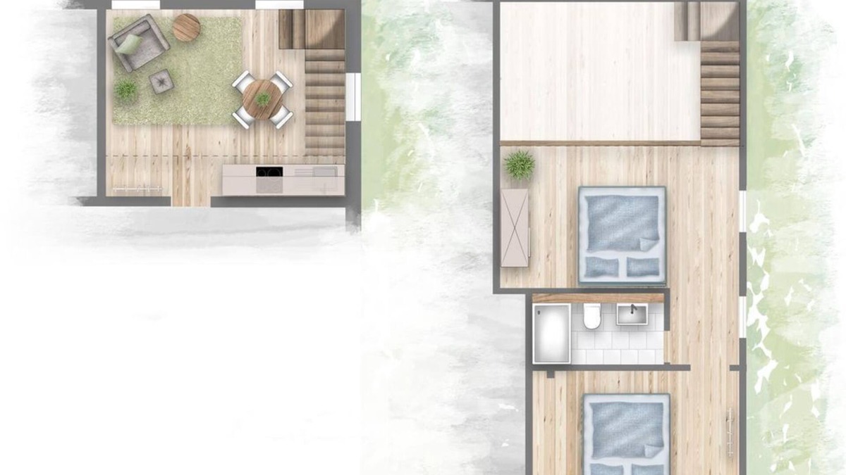 Neuwilthen Apartment | Apartment "Flieder" - Apartments Gutshof Schirgiswalde