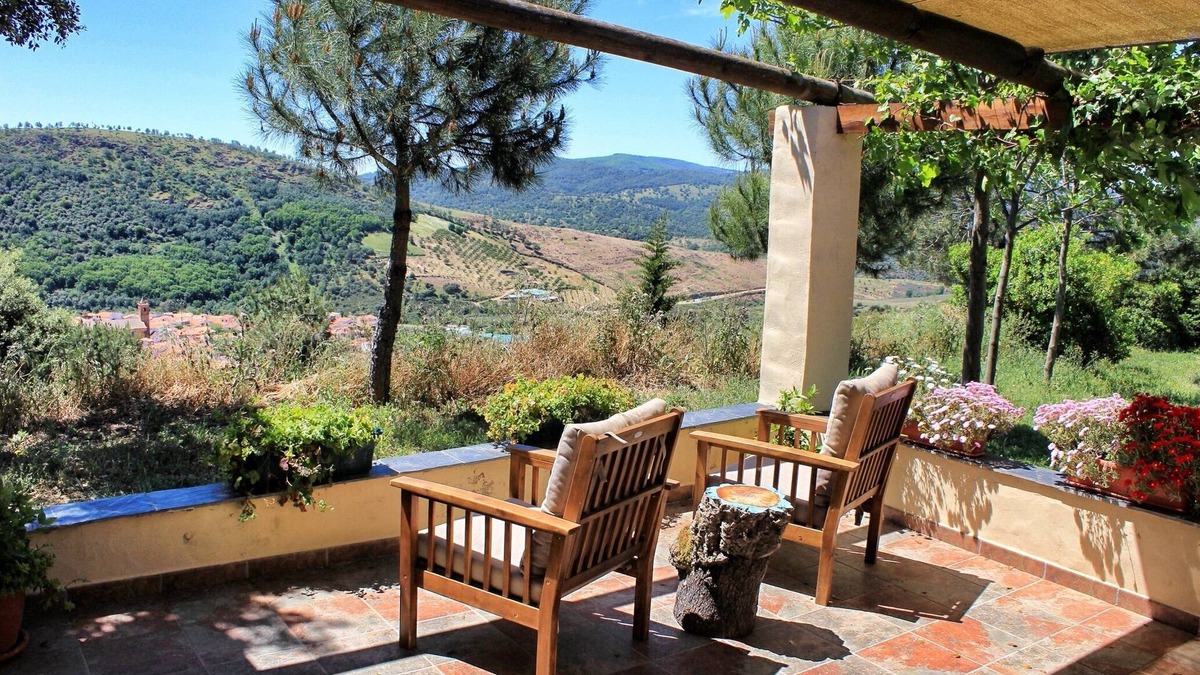 Berzocana Cottage | Apartment for 2 people, beautiful terrace (A3)