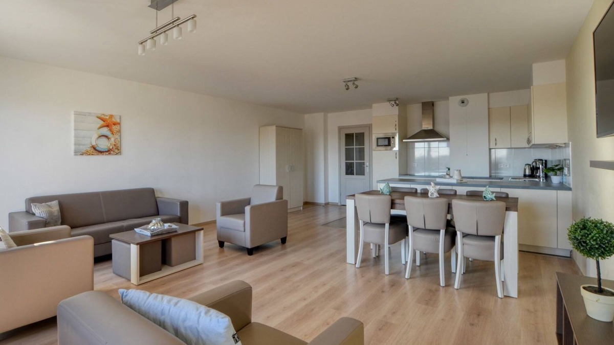 Bray-Dunes House | Apartment for 6 people (4 adults - 2 children) with balcony