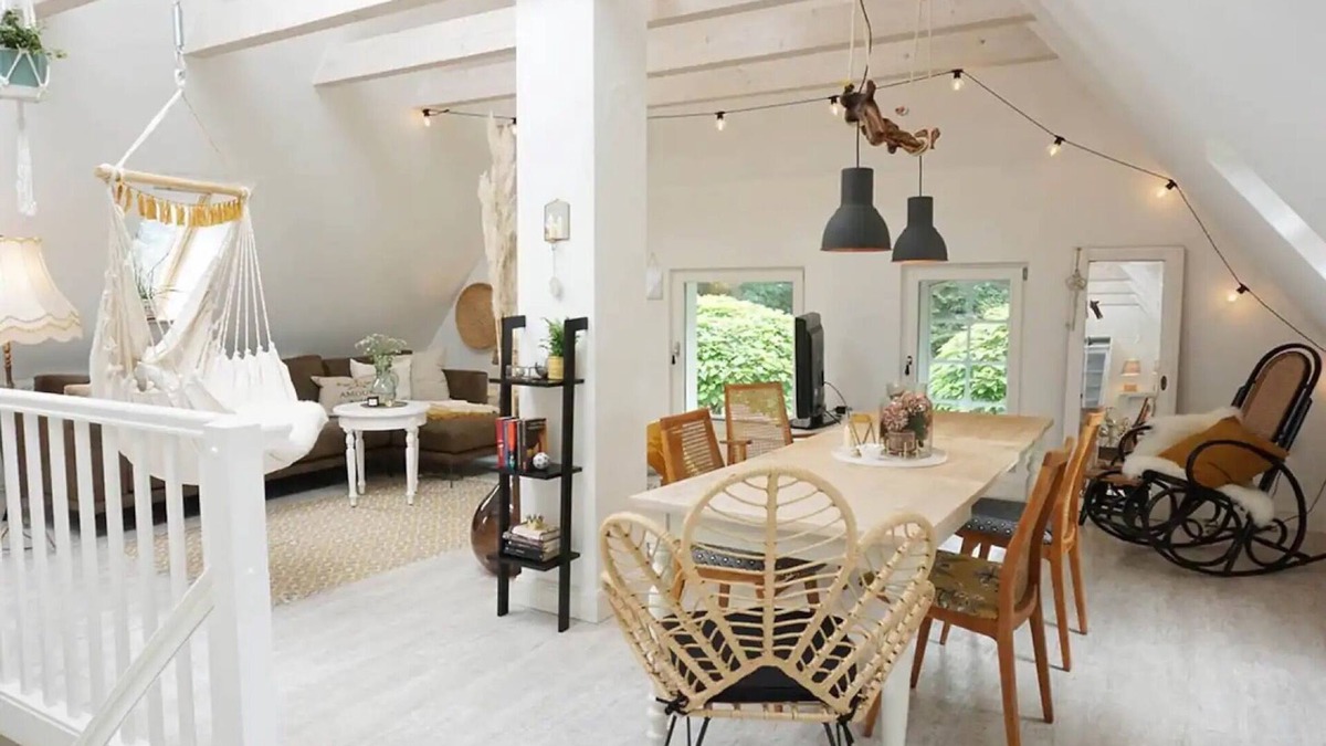 Hogel Apartment | Apartment 'Gode Stuv' with Private Terrace, Shared Garden and Wi-Fi