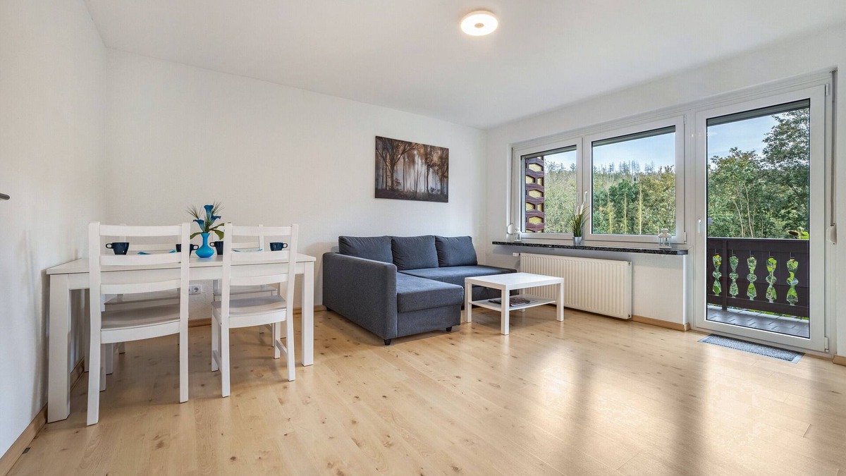 Osterode am Harz Apartment | Apartment "Große" with Mountain View, Terrace & Wi-Fi