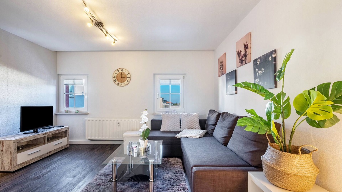 Limbach-Oberfrohna Apartment | Apartment 'Haus Sonne' with Wi-Fi