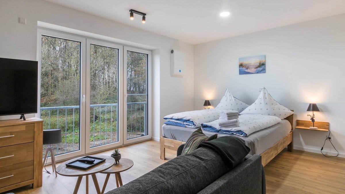 Husbyholz Apartment | Apartment 'Hodderup 10' with Shared Garden and Wi-Fi