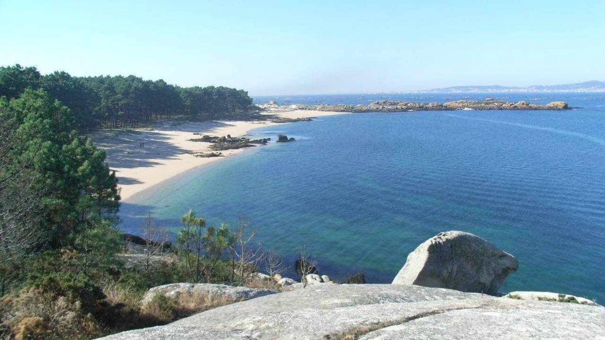 Isla de Arosa Apartment | Apartment Illa with terrace by the sea