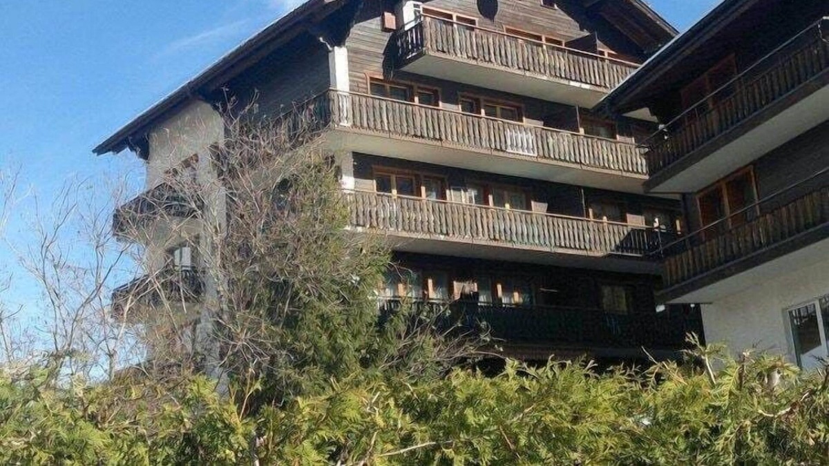Graechen Apartment | Apartment in Grächen with Balcony, Garden Furniture, Parking