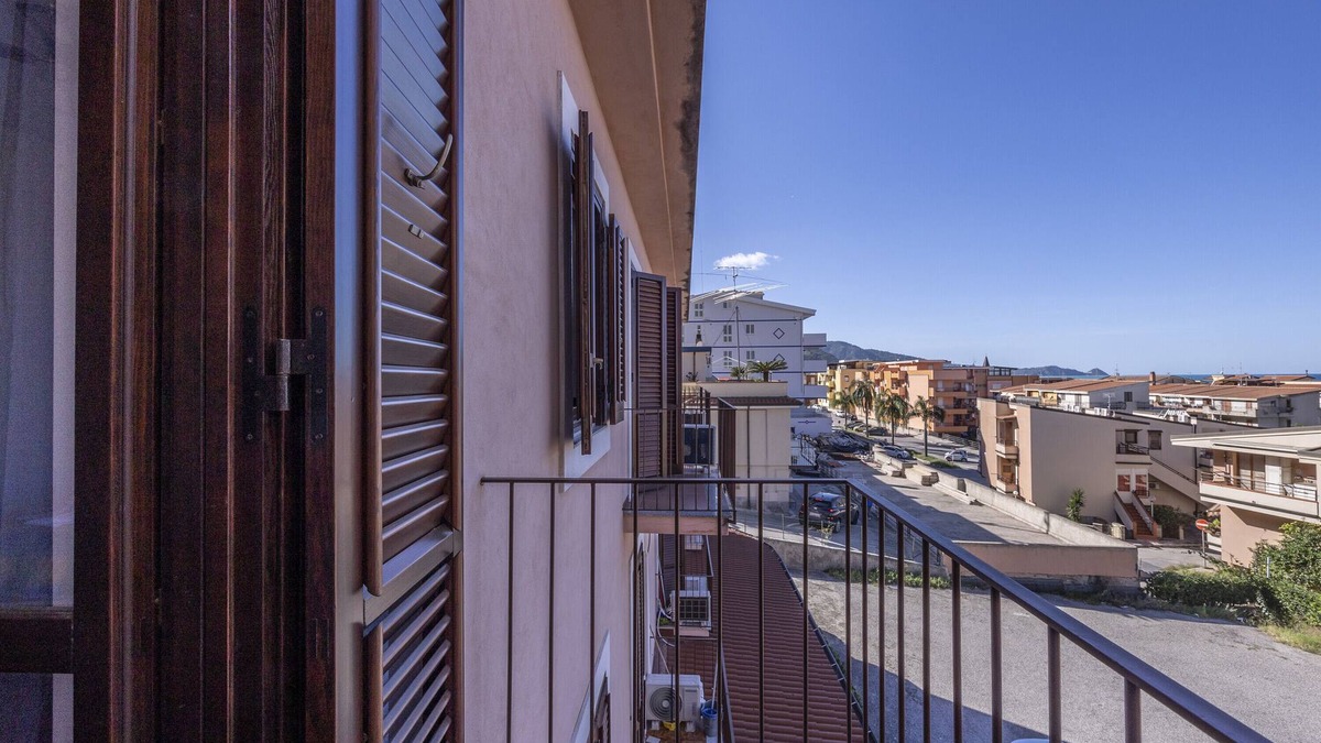 Piraino Apartment | Apartment "In Villa Domenica 2" with Sea View, Balcony & Wi-Fi