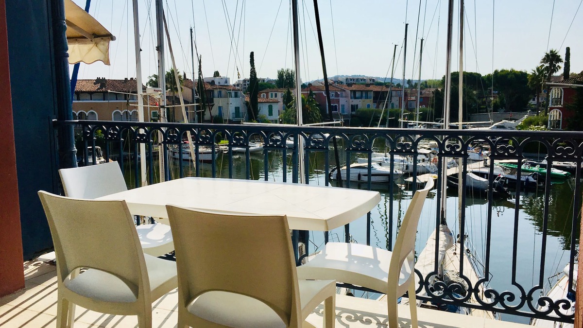 Port Cogolin Apartment | Apartment in lake city of Grimaud harbor with beautiful view