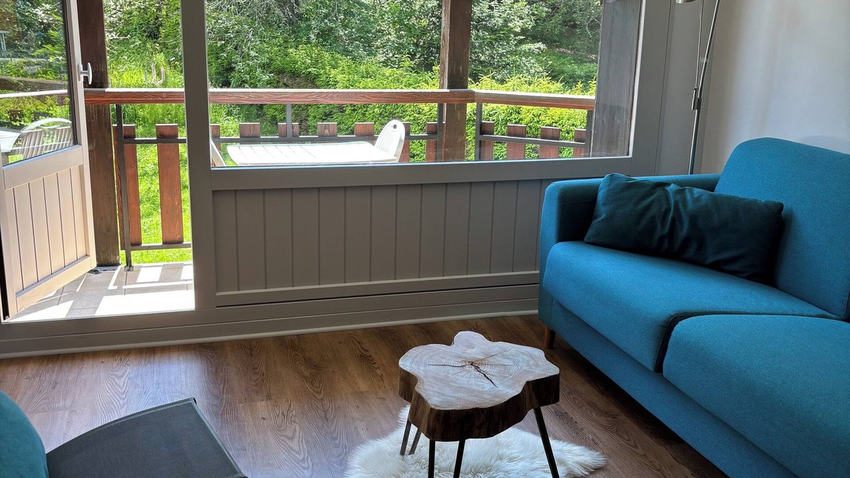 La Feclaz Apartment | Apartment in the center of Féclaz ski resort with swimming pool