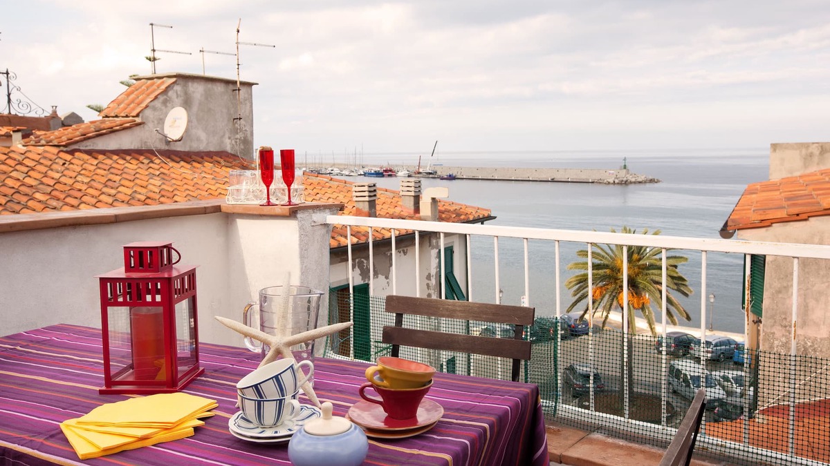 Elba Island Apartment | Apartment with terrace facing the sea