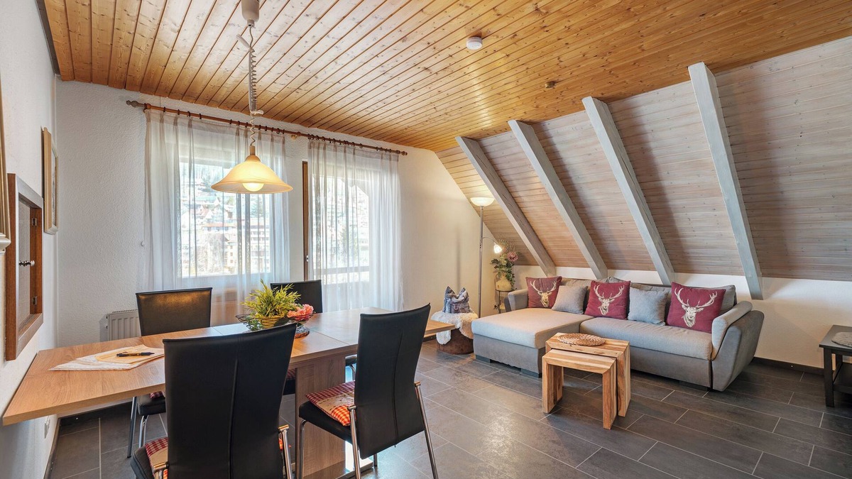 Schonach im Schwarzwald Apartment | Apartment 'Karin' with Lake View and Balcony