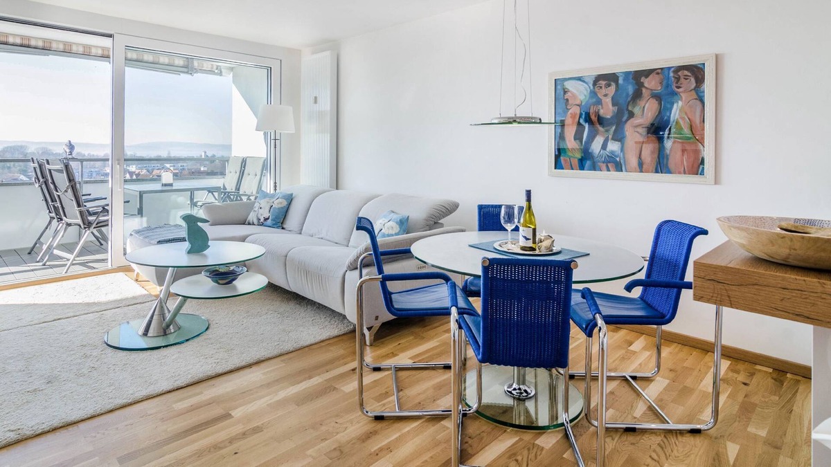 Uhldingen-Muehlhofen Apartment | Apartment Lake Constance panorama, 90 square meters, 2 bedrooms, max. 4 people