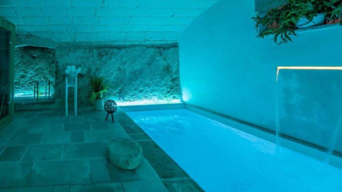 Montesano Salentino Apartment | Apartment 'Le Antiche Dimore - Pietra Viva' with Shared Garden, Wi-Fi and Air Conditioning