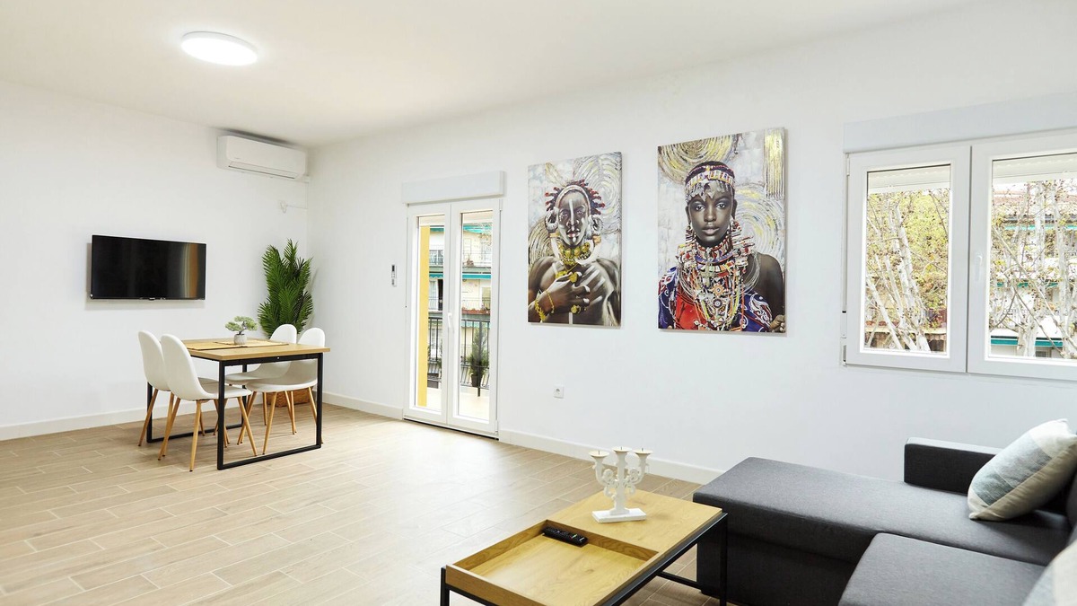 Andujar Apartment | Apartment 'La Victoria D' with Balcony, Wi-Fi and Air Conditioning