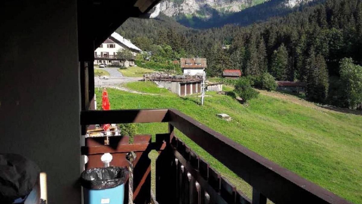 Bellevaux Apartment | Apartment 'Les Silenes' with Mountain View and Balcony