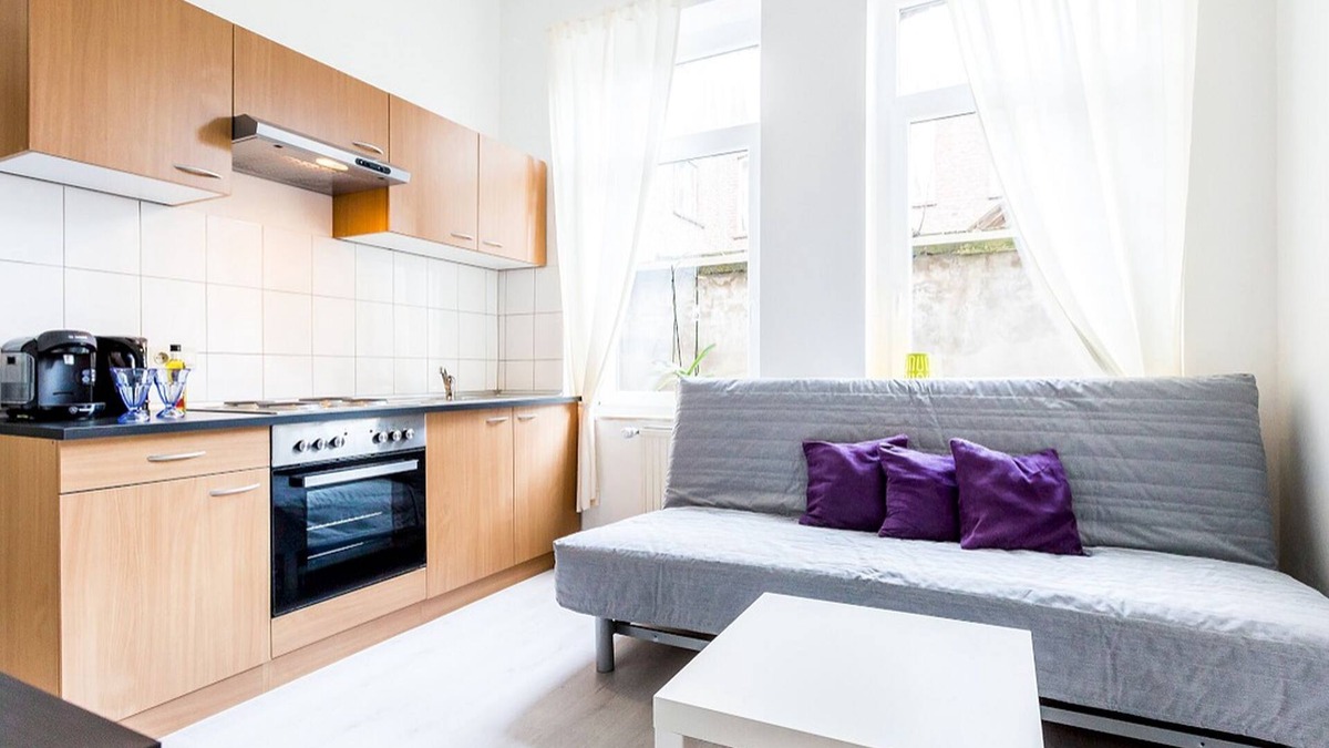 Eicken Apartment | Apartment Mg02, 28qm, 1 Schlafzimmer, 1 Wohn-/schlafzimmer, Max. 3 Personen