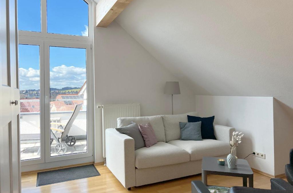 Wangen im Allgaeu House | Apartment mit Dachterrasse & Sauna
