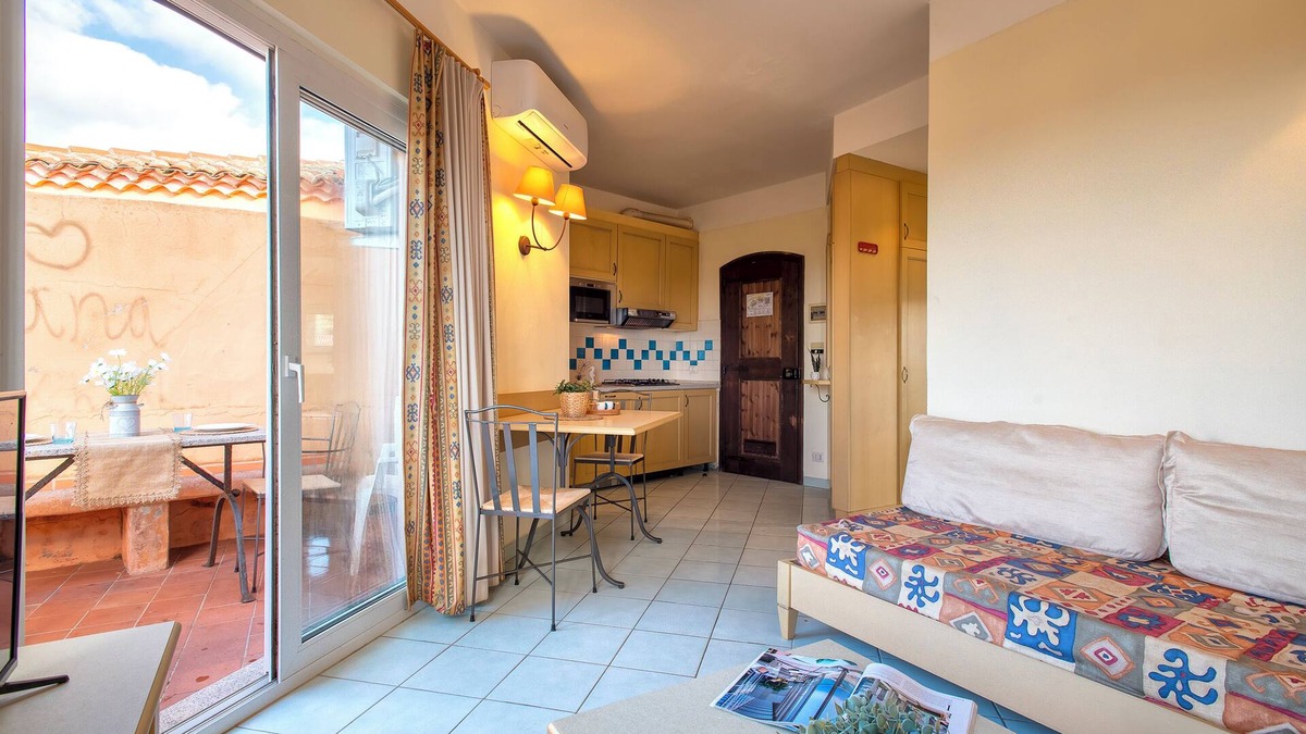 Canneddi Apartment | Apartment 'Nature Relax 207' with Sea View, Shared Garden and Air Conditioning