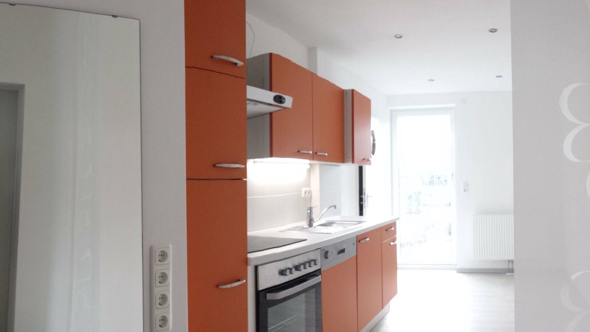 St Lorenz Apartment | Apartment Niemann 3 - large kitchen with terrace