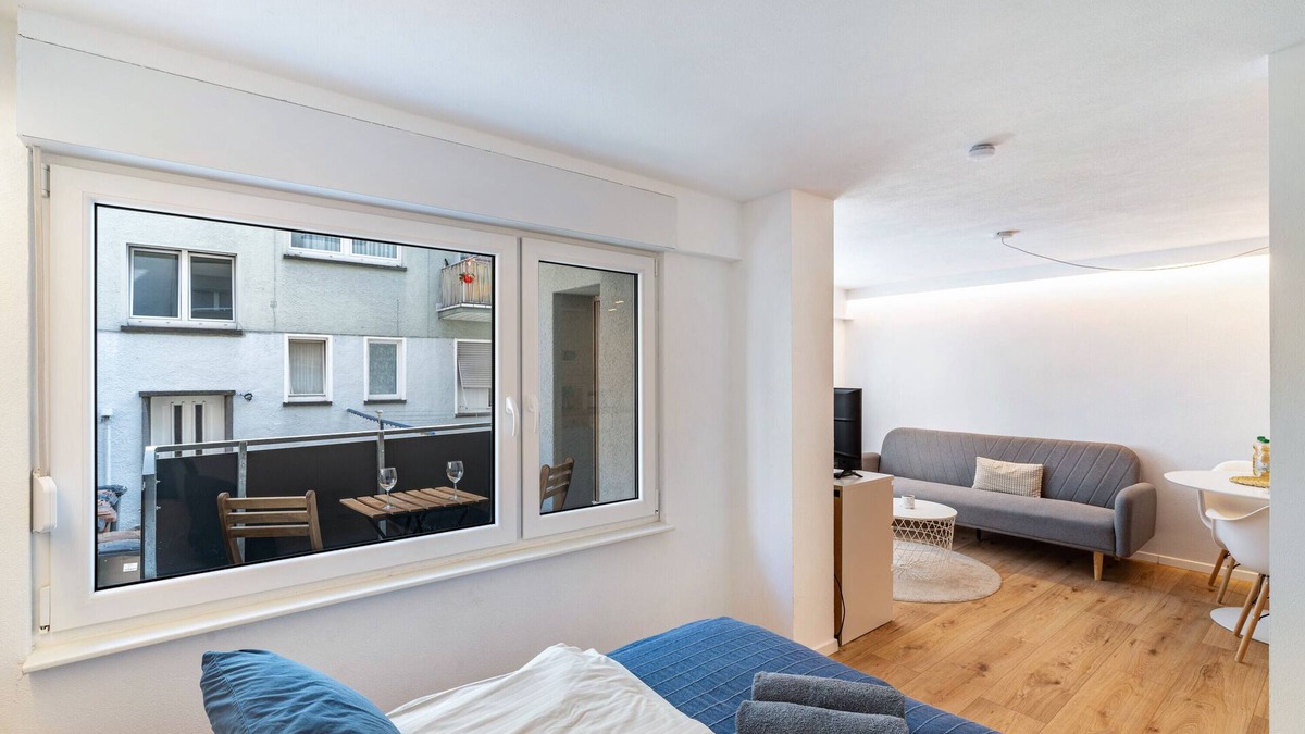 Pforzheim Apartment | Apartment 'On The River Nagold' with Balcony & Wi-Fi