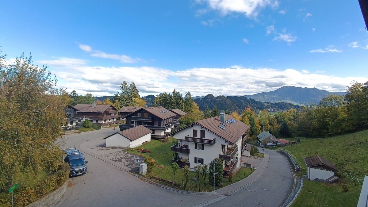 Buhl am Alpsee Apartment | Apartment overlooking the Grünten, on foot to the Great Alpsee