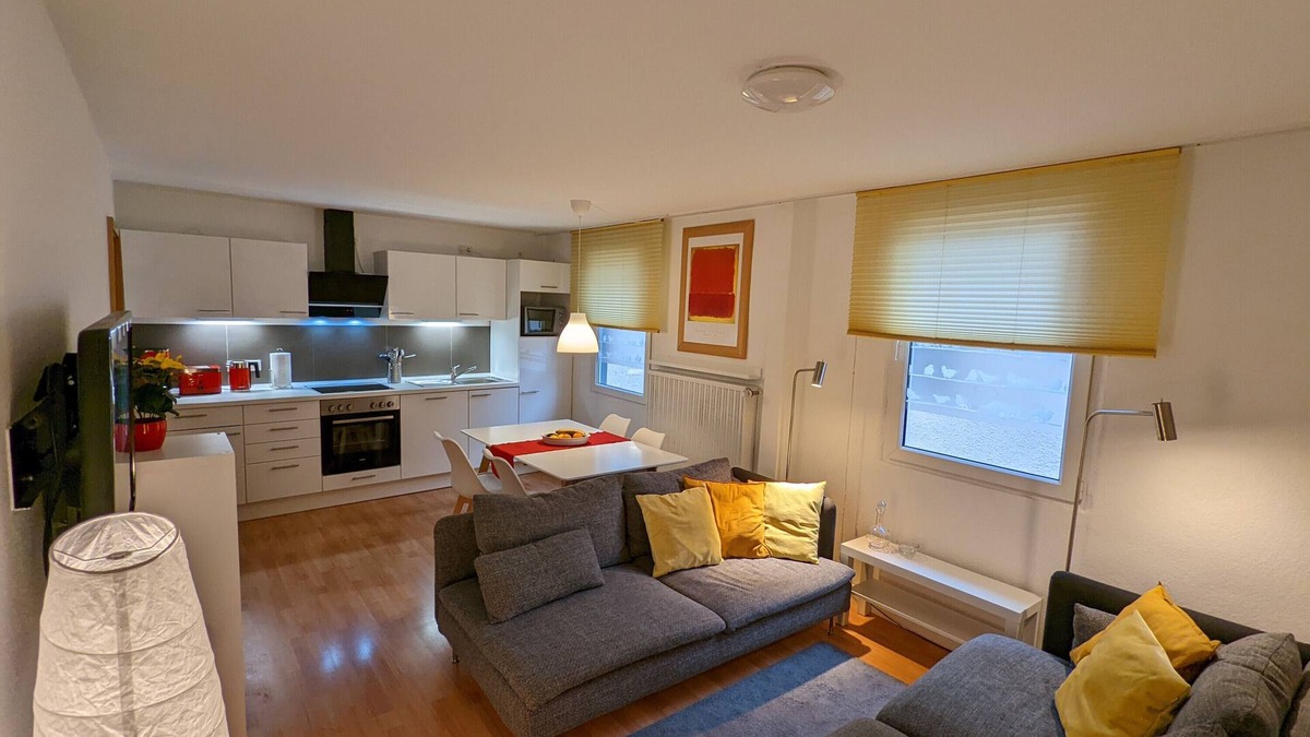 Neuendorf Apartment | Apartment 'Rheinblick Wohnung 2' with Shared Terrace, Shared Garden and Wi-Fi