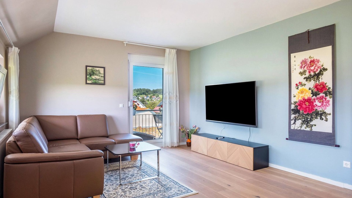Roetenbach Apartment | Apartment 'Rosengarten' with Private Garden, Balcony and Wi-Fi