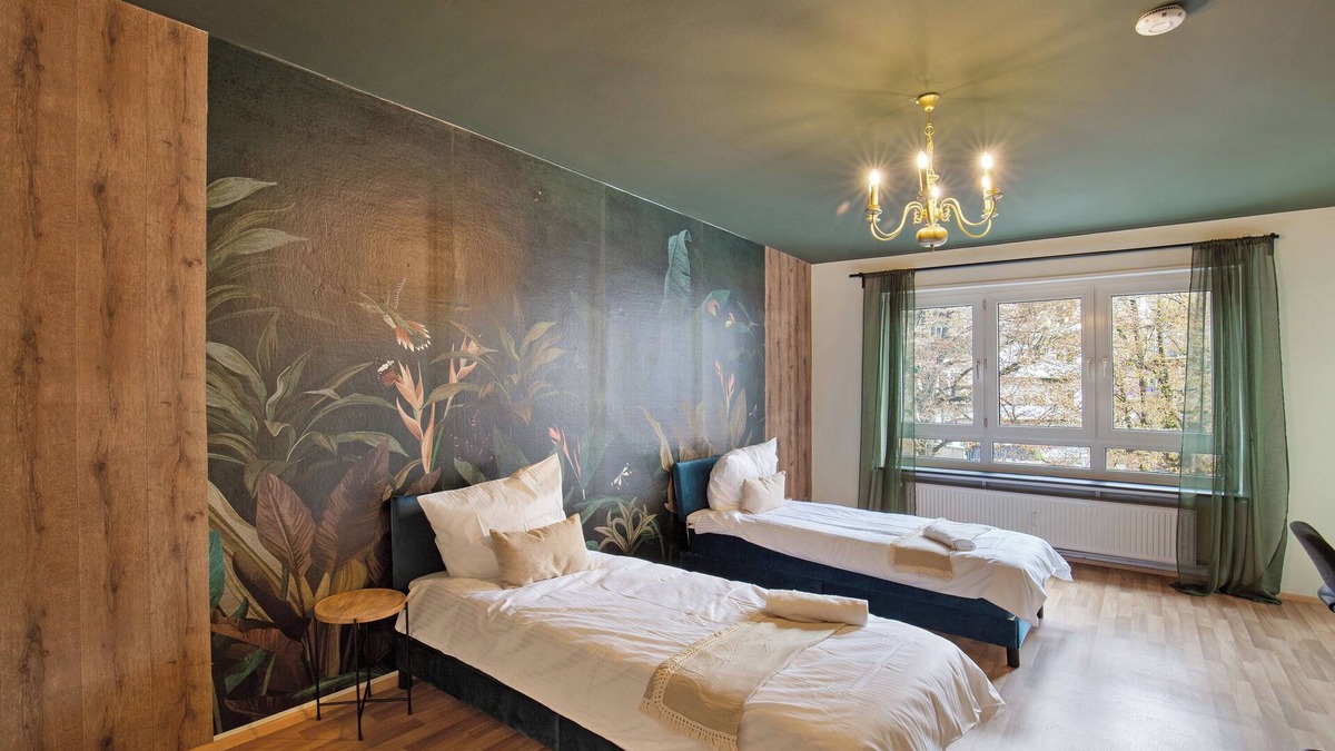 Mannheim Apartment | Apartment 'Salvo' with Balcony and Wi-Fi