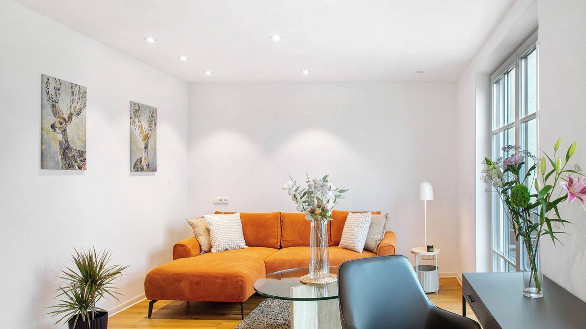 Passau Apartment | Apartment 'Schöanuer Hof - Wohnung Rosalie' with Private Terrace, Wi-Fi and Air Conditioning