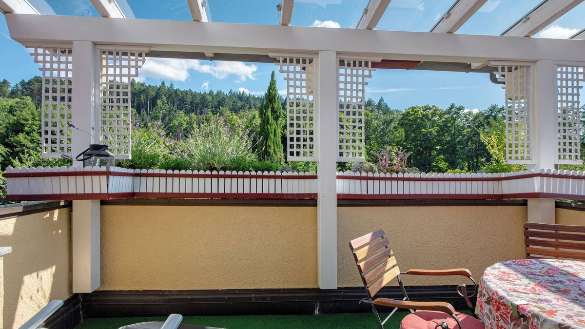 Badenweiler Apartment | Apartment 'Schwalbennest' with Mountain View, Private Terrace and Wi-Fi
