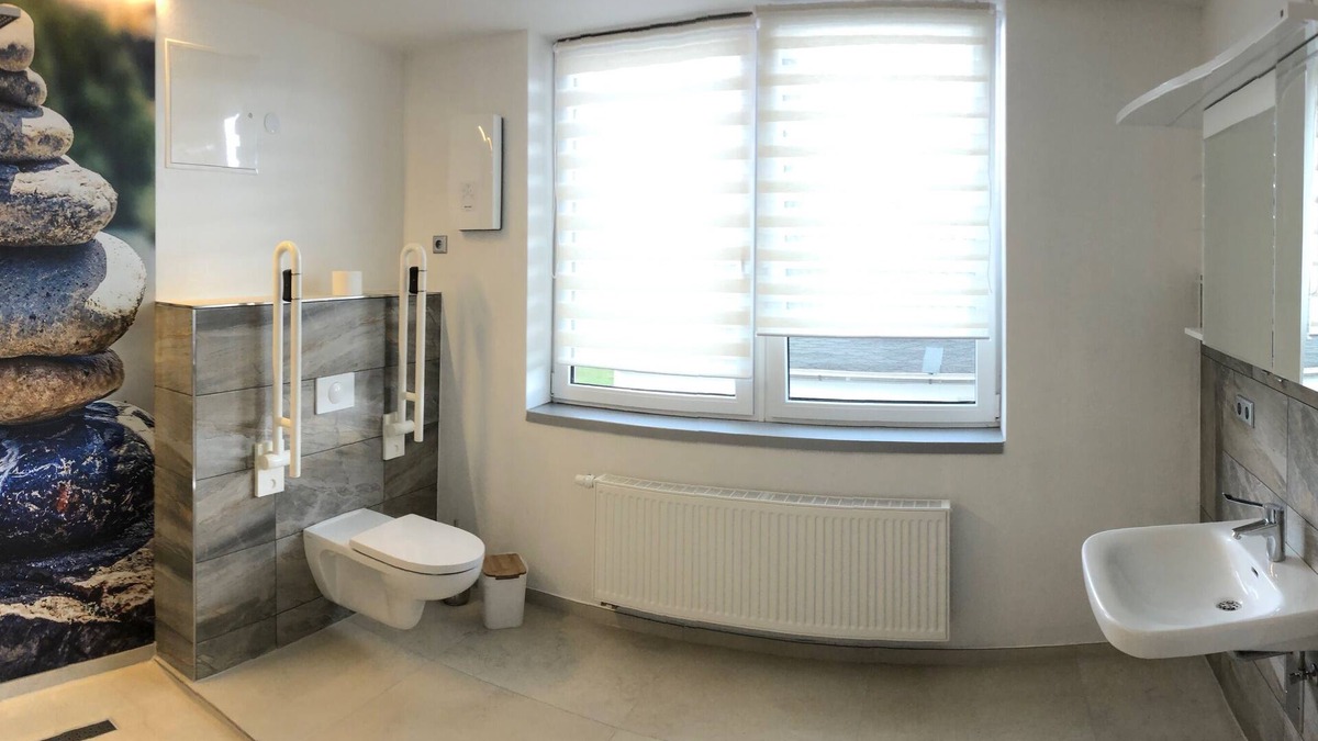 Bungalowdorf an der Talsperre Apartment | Apartment Segel1, use of sauna, wheelchair accessible