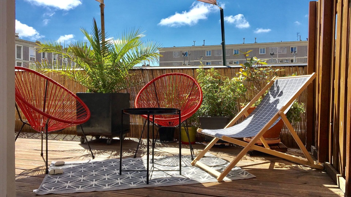 Downtown Le Havre Apartment | APARTMENT TOWN CENTER LE HAVRE 55m2 WITH FULL WEST TERRACE