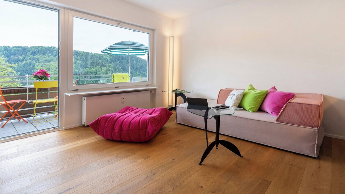 Bad Liebenzell Apartment | Apartment 'Traumblick' with Mountain View, Balcony and Wi-Fi