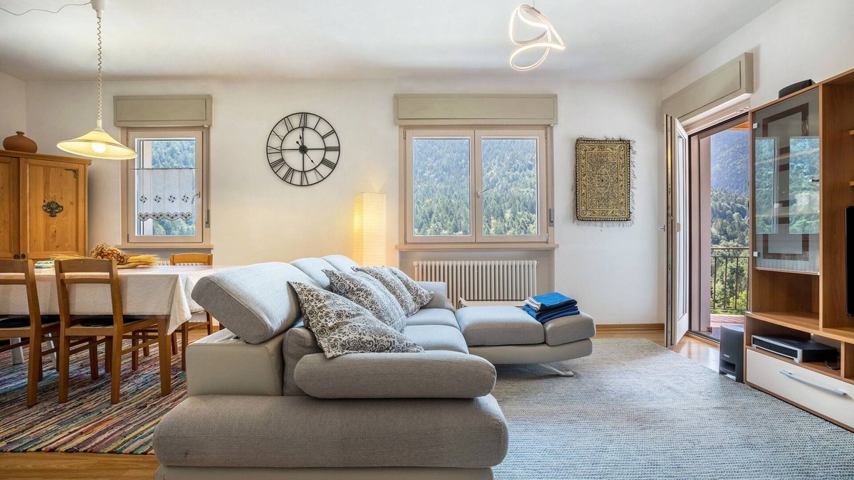 Sella Giudicarie Apartment | Apartment 'Villa Vittoria' with Mountain View, Balcony and Wi-Fi