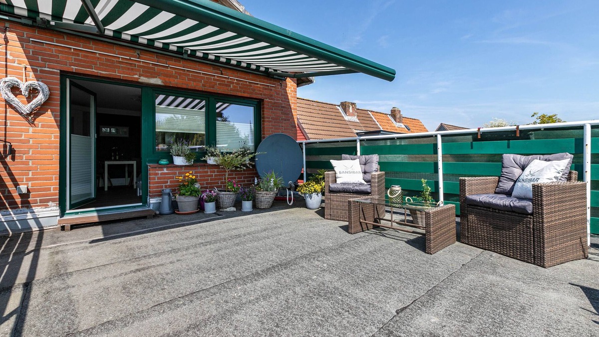 Wesselburen Apartment | Apartment 'Watt´n Room' with Balcony and Wi-Fi