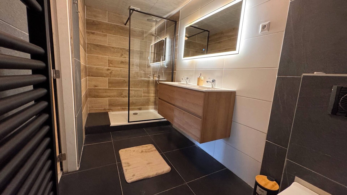 Bad Nieuweschans Apartment | Apartment with private terrace and sauna indoor.