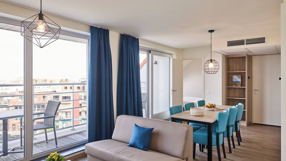 Zeebrugge Apartment | Apartment with balcony, close to the harbour