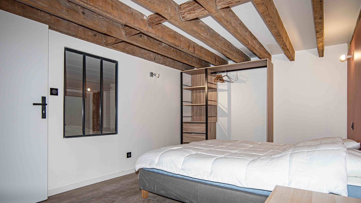 Charmettes - Bellecombe Apartment | Apartment with mezzanine near the train station