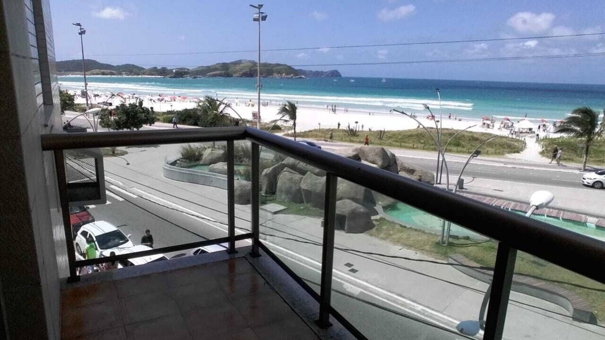 Centro Apartment | Apartment with panoramic view of Praia do Forte - the best location in Cabo Frio